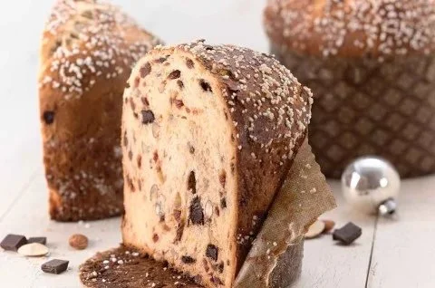 Cherry Almond Panettone