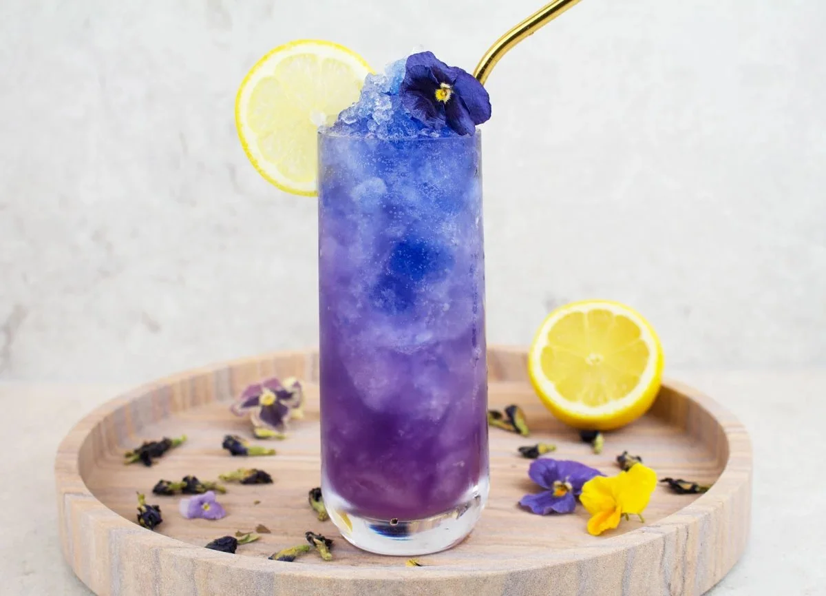 Citrus Magic Blue Mocktail
