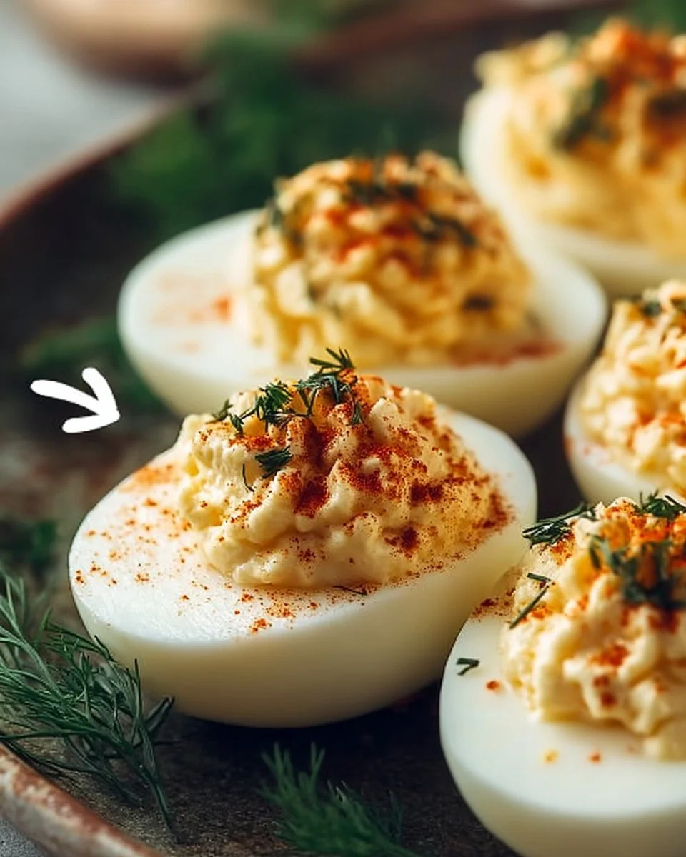 Cottage Cheese Deviled Eggs