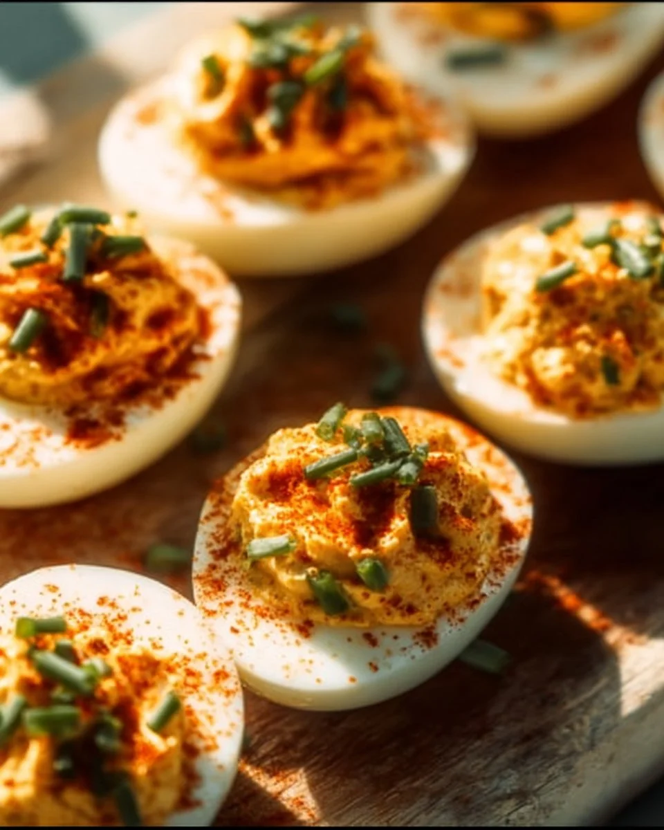 Creole Deviled Eggs