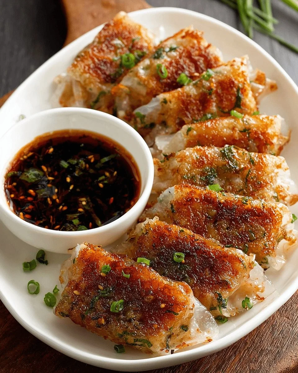 Crispy Shrimp & Chicken Rice Paper Dumplings – The Ultimate Fusion of Crunch and Flavor