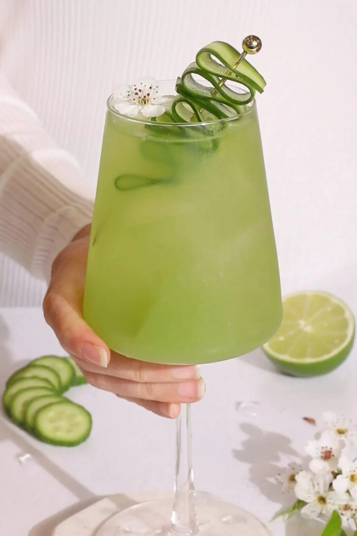 Cucumber Spritz Mocktail