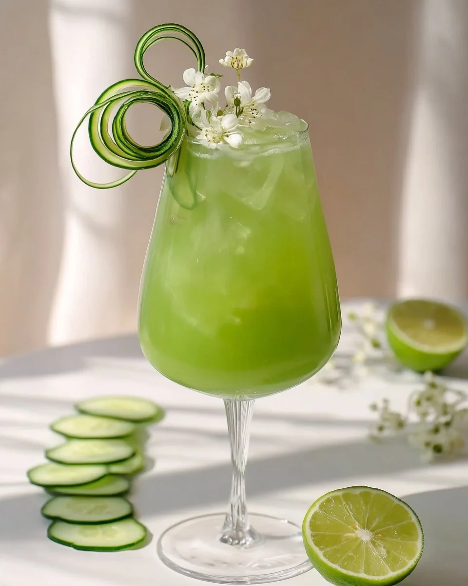 Cucumber Spritz Mocktail