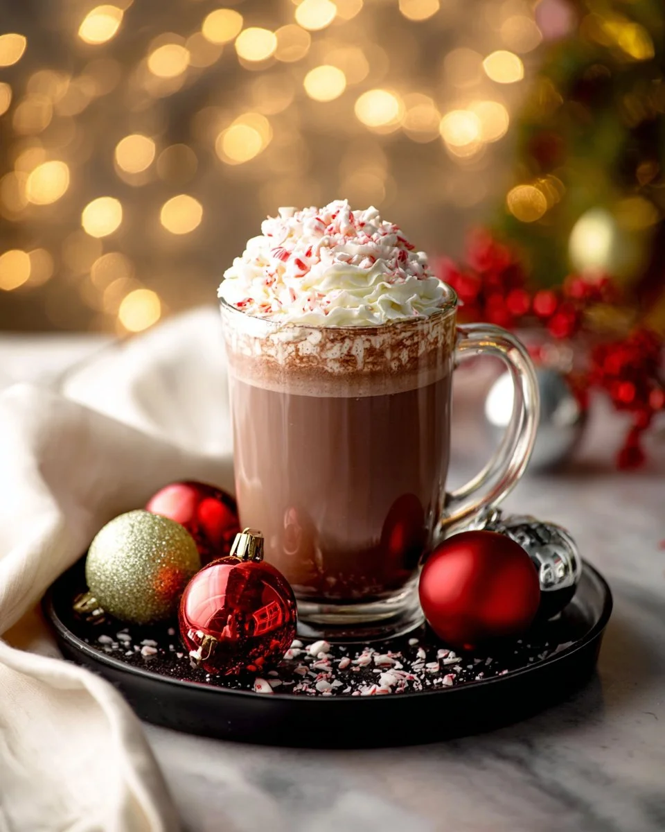 Easy Peppermint Hot Chocolate