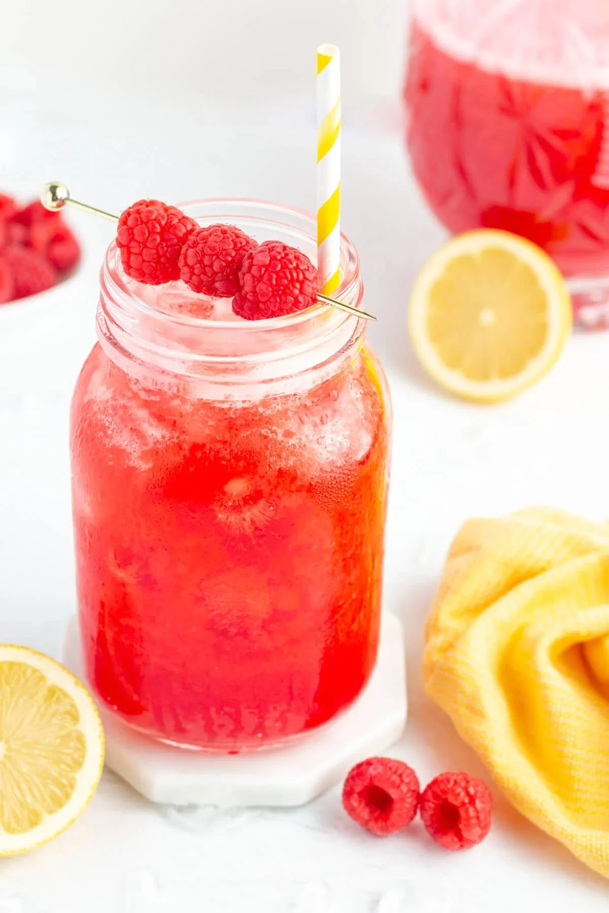 Easy Raspberry Lemonade