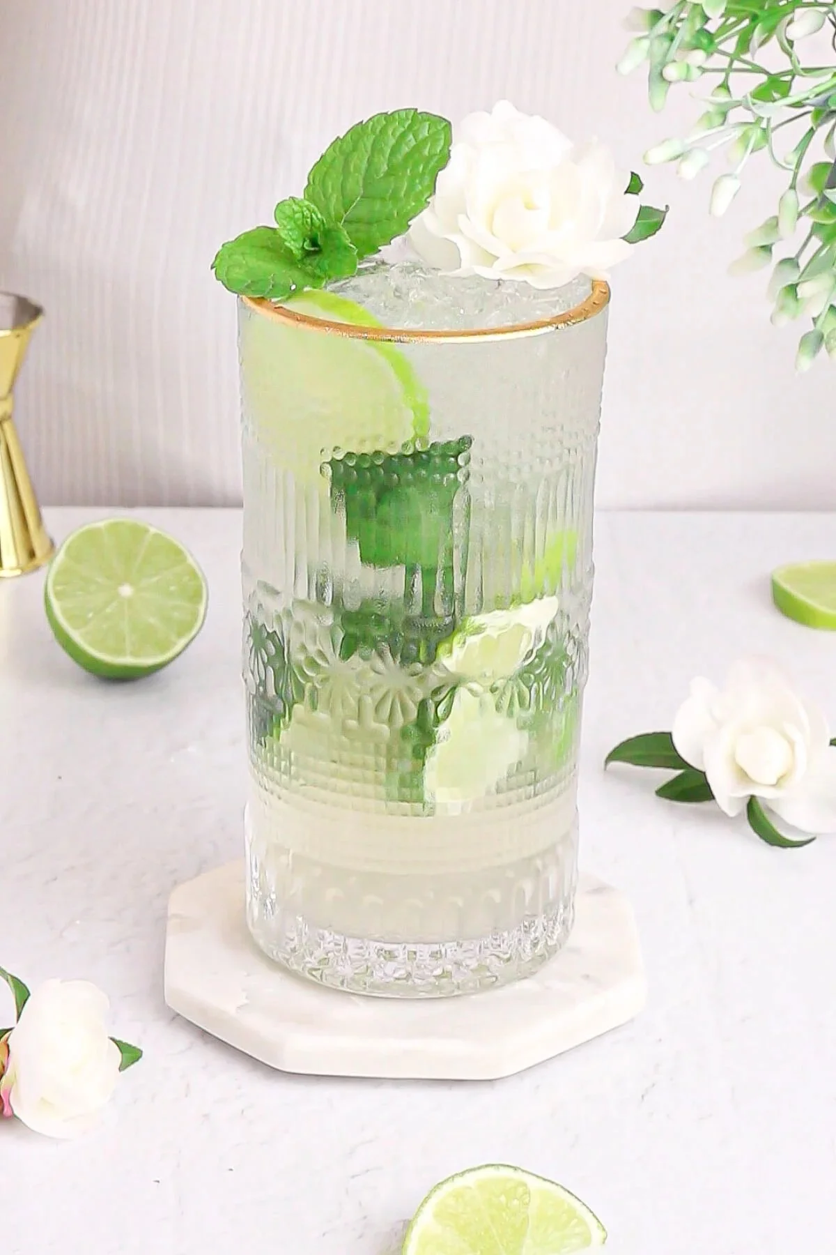Elderflower Mojito Mocktail