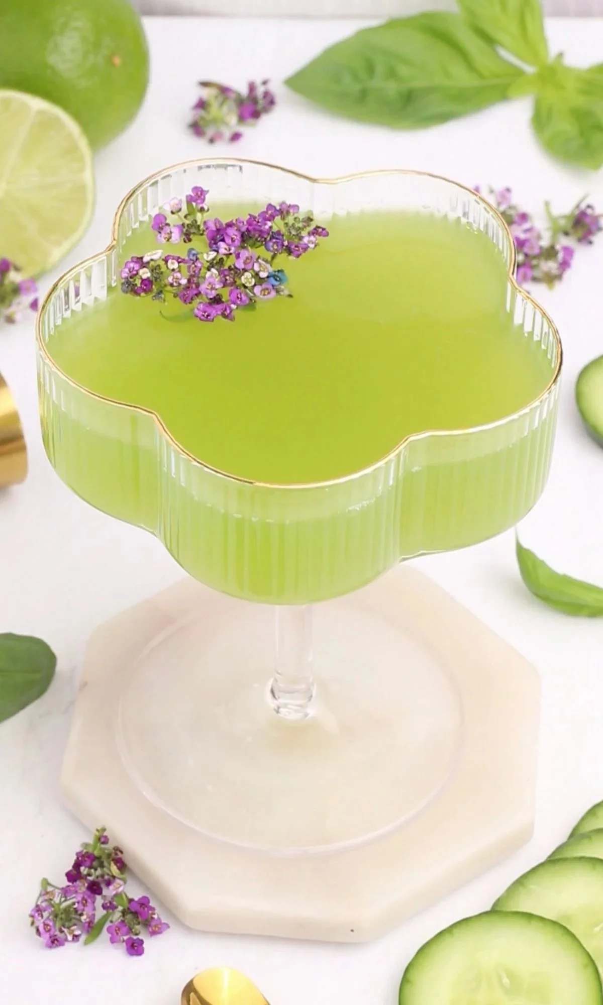 Floral Garden Mocktail