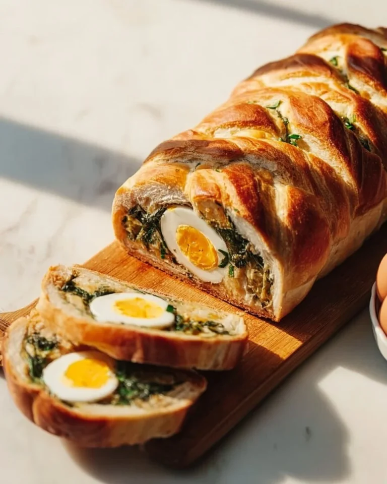 Hearty slice and go loaf fresh from the oven, ready for slicing and serving.