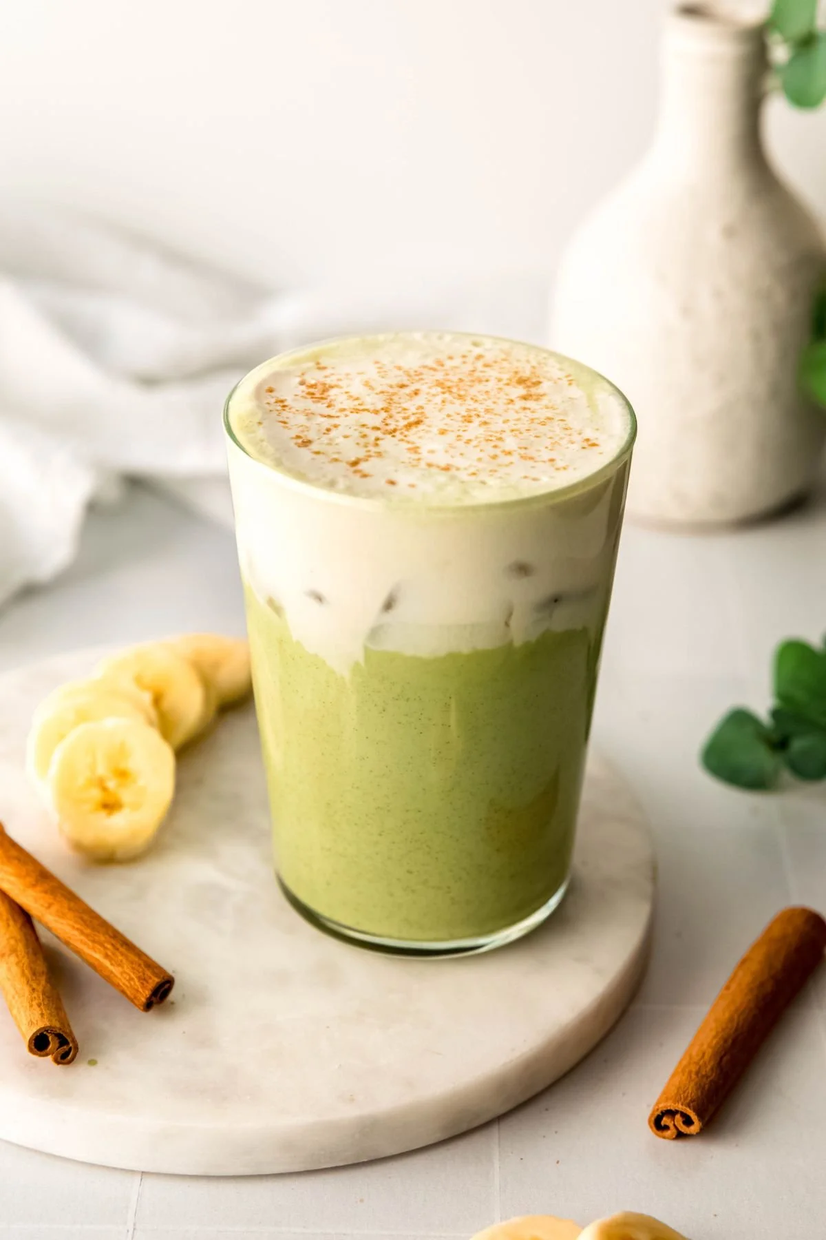 Iced Banana Bread Matcha Starbucks Copycat