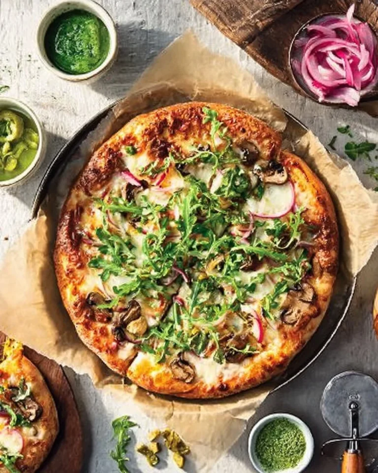 Keto Friendly Pizza Crust made with low-carb ingredients