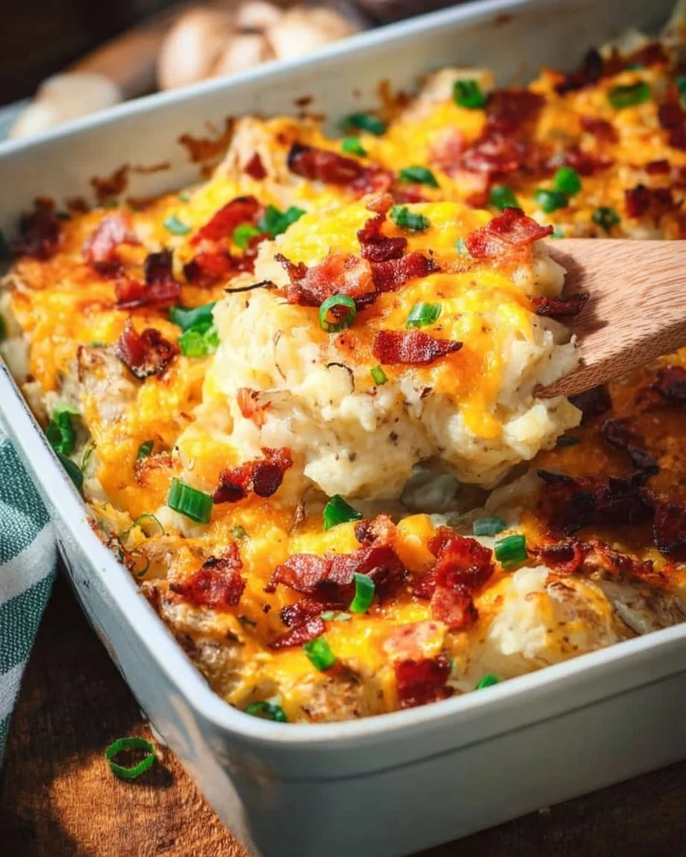 Loaded Baked Potato Casserole