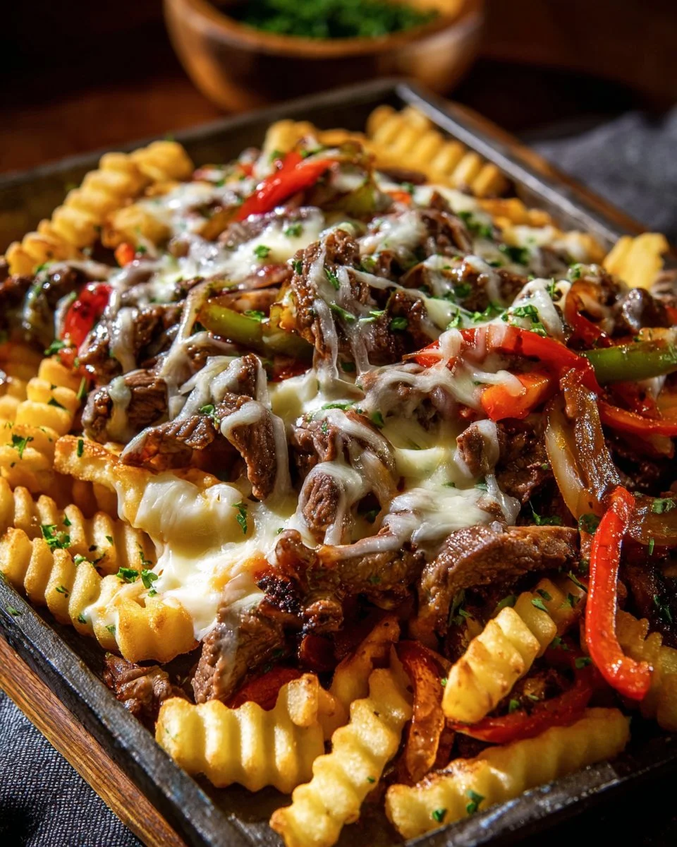 Loaded Philly Cheesesteak Fries Recipe That Delivers Bold Comfort