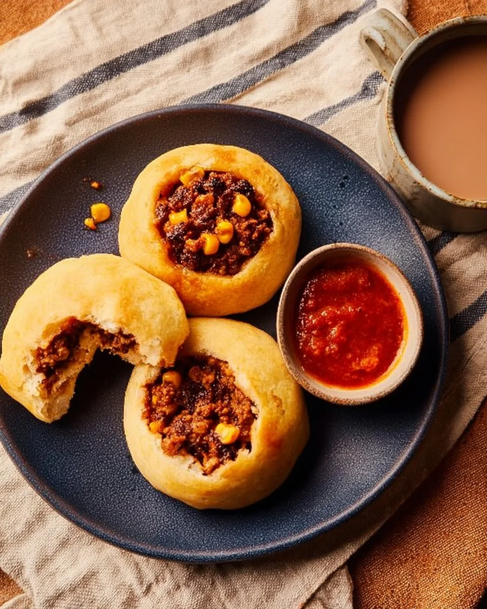 Middle Eastern Meat Flatbreads with Minced Meat