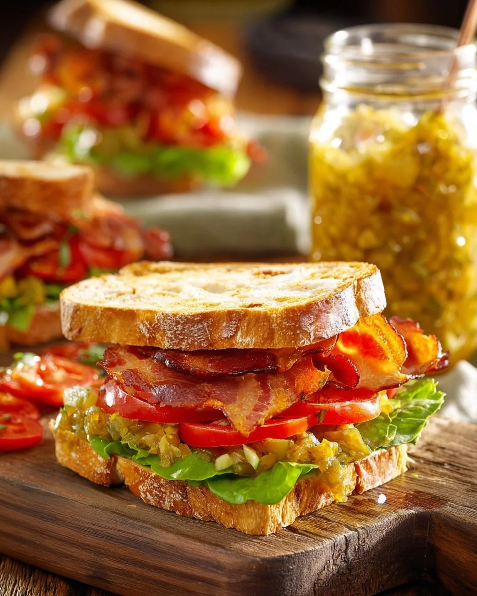 Pickled Green Tomato Relish