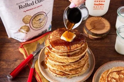 Protein-Packed Oat Pancakes