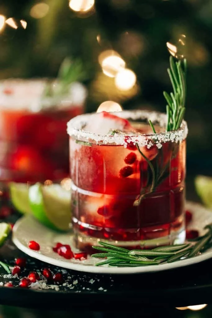 Rosemary Pomegranate Margarita - Butternut Bakery