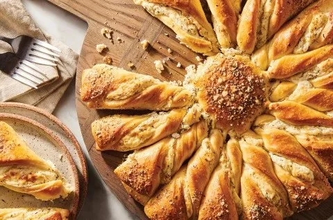 Savory Bread with Cream Cheese and Herbs