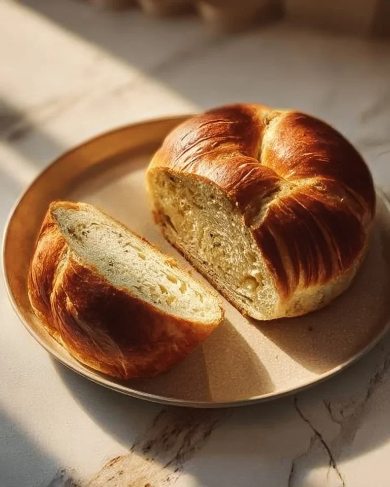 Savory Wool Roll Bread served on a wooden table, showcasing its fluffy texture.