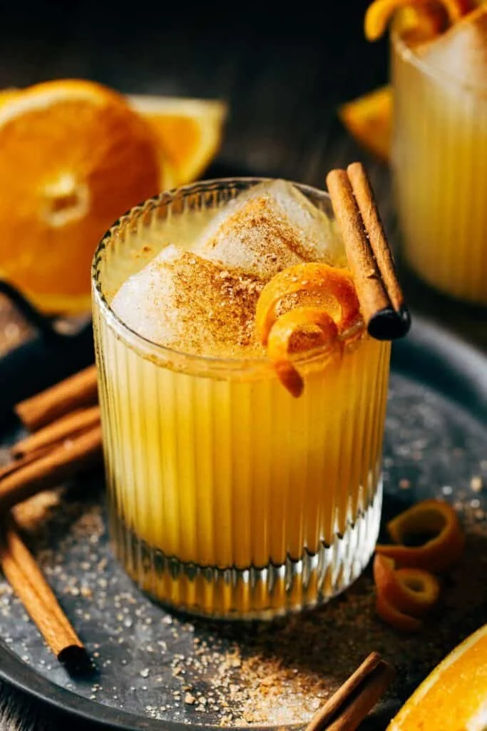 Smoky Spiced Orange Cocktail - Butternut Bakery