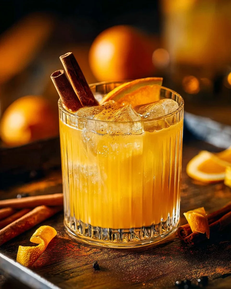 Smoky Spiced Orange Cocktail - Butternut Bakery