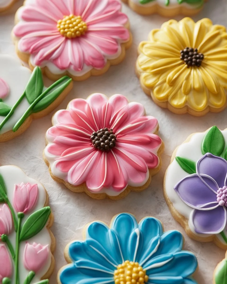 26 Flower Cookie Decorating Ideas for Stunning Treats