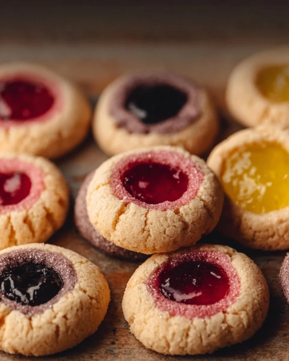 Fruity Thumbprint Cookies