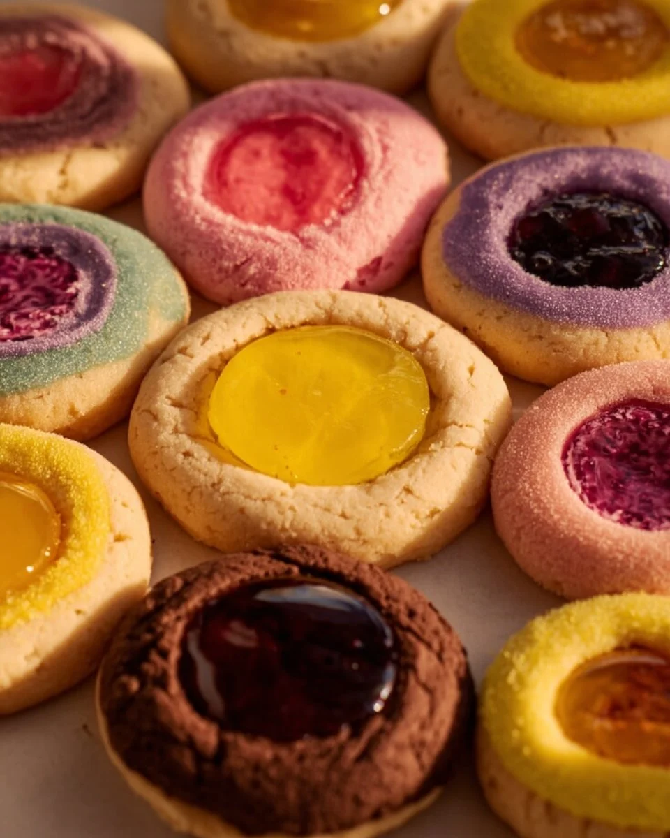 Fruity Thumbprint Cookies