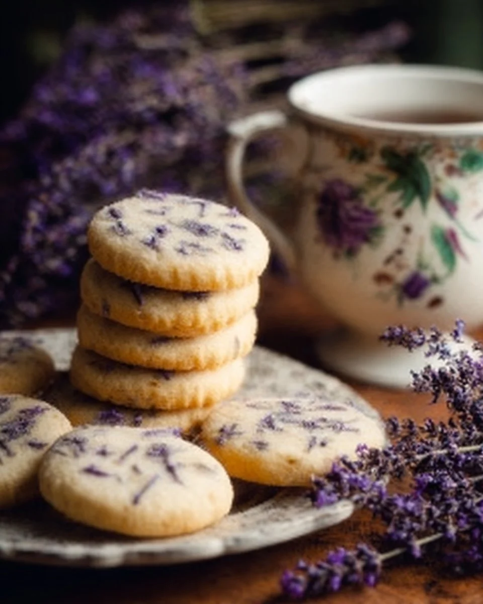Lavender Earl Grey Sugar Cookies