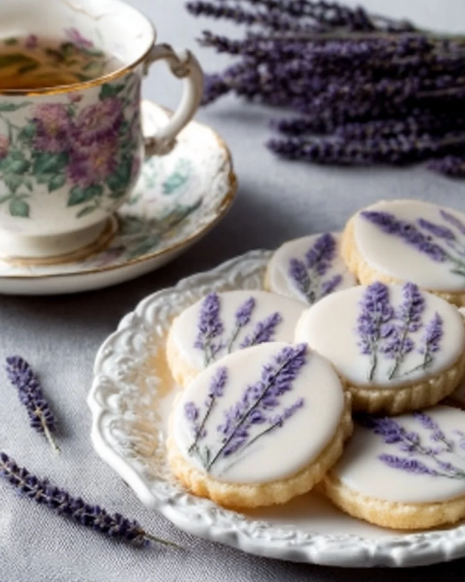 Lavender Earl Grey Sugar Cookies