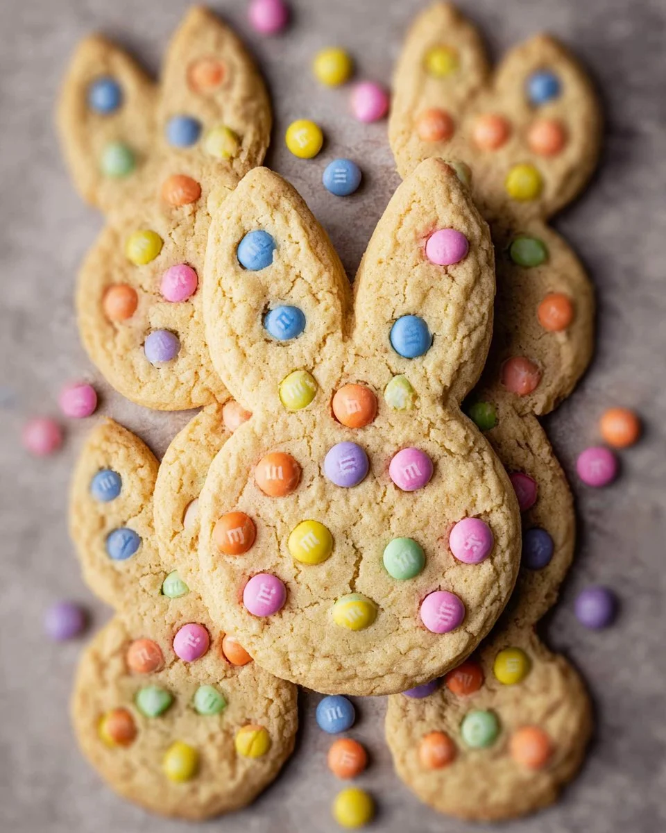 M&M Bunny Cookies: Soft, Chewy, and Perfect for Easter